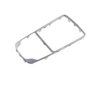 BotAng Muzhen Store Garniture de contour de console centrale chromée argent chromé pommeau de levier de vitesse cadre MMI cadre de garniture de panneau 8V0864260 compatible avec Audi A3 8V 2014-2019