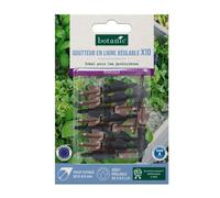 BOTANIC®-10 goutteurs en ligne réglables pour tuyau diamètre 4/6 mm botanic - Arrosage goutte à goutte
