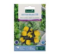 BOTANIC®-10 goutteurs réglables pour tuyau diamètre 4/6 mm et 13/16 mm botanic - Arrosage goutte à goutte