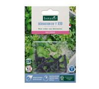 BOTANIC®-10 tés cannelés pour tuyau diamètre 4/6 mm botanic - Arrosage goutte à goutte