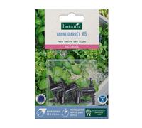 BOTANIC®-5 vannes d'arrêt pour tuyau diamètre 4/6 mm botanic - Arrosage goutte à goutte