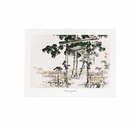 BOTANIC®-Affiche Torii - 30 x 40 cm
