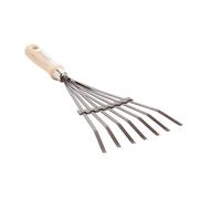 BOTANIC®-Balai à fleur à 7 dents en acier et bois de 38,5 cm