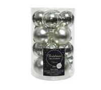 BOTANIC®-Boîte de 16 Mini-Boules Verre diamètre3,5 cm