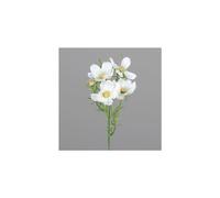 BOTANIC®-Branche artificielle de Cosmea 4 fleurs crème - 40 cm