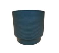 BOTANIC®-Cache-pot Madeira coloris vert en céramique - 20 x 18 cm