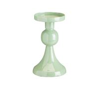 BOTANIC®-Chandelier avec rond en métal vert - diamètre 8 x H 15 cm