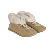 BOTANIC®-Chaussons hauts d’intérieur fourrés motif flocon unisexe - pointure 42