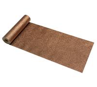 BOTANIC®-Chemin de table en intissé chocolat à paillettes Premium - 30 cm x 5 m