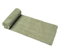 BOTANIC®-Chemin de table Fluffy Sauvage coloris vert en polyester - 300 x 300 cm