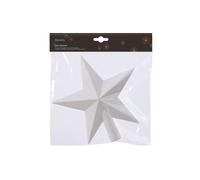 BOTANIC®-Cime Étoile Plastique Pailletée 4,2x19x19 cm