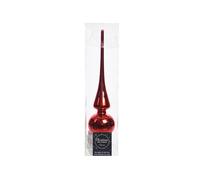 BOTANIC®-Cimier uni brillant couleur rouge - 26 cm de haut