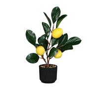BOTANIC®-Citronnier artificiel à fruits jaunes en pot - 30 cm