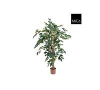 BOTANIC®-Ficus Benjamina vert plante artificielle en pot H 110 x diamètre 65 cm