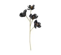 BOTANIC®-Fleur artificielle branche de jute magnolia coloris noir