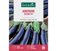 BOTANIC®-Graines d’Aubergine Sultane hybride F1 botanic - graines à semer