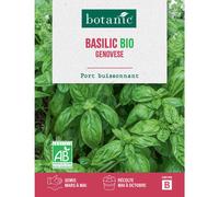 BOTANIC®-Graines de basilic à grandes feuilles bio botanic - graines à semer