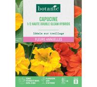BOTANIC®-Graines de fleurs de Capucine demihaute double Gleam Hybrids botanic