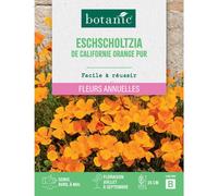 BOTANIC®-Graines de fleurs de Pavot ou Eschscholtzia de californie orange pur botanic