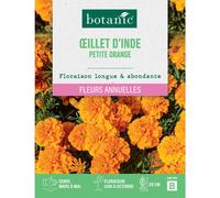 BOTANIC®-Graines de fleurs d'Œillet d'inde petite orange botanic