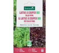 BOTANIC®-Graines de laitue à couper bio salad bowl + red salad bowl botanic - graines à semer