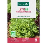 BOTANIC®-Graines de laitue feuille de chêne verte bio botanic - graines à semer