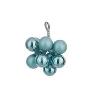 BOTANIC®-Grappe boule coloris bleu en verre - diamètre 2 cm
