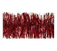 BOTANIC®-Guirlande brillante en plastique rouge - 2 m