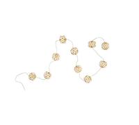 BOTANIC®-Guirlande Papier 10 boules 2,5 m