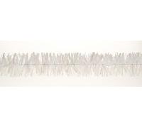BOTANIC®-Guirlande scintillante en plastique coloris blanc diamètre 50 mm - 2 m