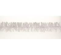 BOTANIC®-Guirlande scintillante en plastique coloris blanc diamètre 50 mm - 2 m