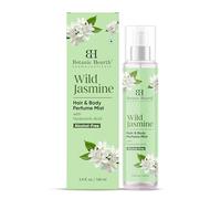 Botanic Hearth Brume parfumée pour cheveux et corps au jasmin | déodorant longue durée pour cheveux et parfum corporel pour femmes et hommes | fraîcheur toute la journée, 100 ml (3.7Fl Oz)