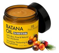Botanic Hearth Dr Sebi Huile Batana pour la croissance des cheveux - Beurre de Batana (103,5 ml) | Soin des cheveux et de la peau profondément nourrissant et revitalisant | Pour homme et femme |