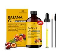 Botanic Hearth Dr Sebi Huile Batana pour la croissance des cheveux - Légère (flacon en verre de 59,1 ml) | Huiles 100 % pures et non raffinées du Honduras, huile capillaire d'été légère pour renforcer