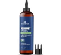 Botanic Hearth Huile capillaire pour la croissance des cheveux | Huile de romarin pour la croissance des cheveux avec biotine, ricin et jojoba | | 198ml (6.7Fl Oz)