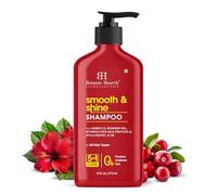 Botanic Hearth Shampooing Smooth & Shine - Hibiscus, huile de cynorrhodon, protéines de soie hydrolysées et acide hyaluronique - Sans paraben et sulfate - 473,2 ml