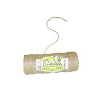 BOTANIC®-Lien attache lin + fil métal Ecru - 200 m