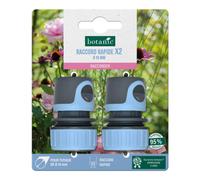 BOTANIC®-Lot de 2 raccords rapides botanic pour tuyaux diamètre 19 mm