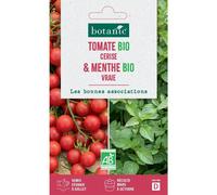 BOTANIC®-Mélange de graine de tomate cerise bio et de menthe vraie bio botanic - graines à semer