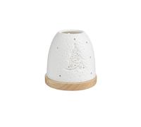 BOTANIC®-Mini-igloo lumineux en verre à motifs sapins Bernard Grange