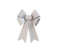 BOTANIC®-Nœud coloris gris en polyester - 22,9 x 38 cm