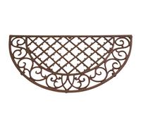 BOTANIC®-Paillasson grille demi-lune en fonte
