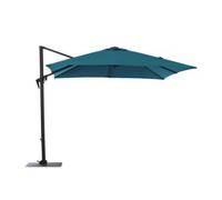 BOTANIC®-Parasol déporté bleu en aluminium Proloisirs Roma - 3 x 4 m