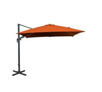 BOTANIC®-Parasol déporté en aluminium orientable, inclinable et rotatif Proloisirs Sienne - 3 x 3 m