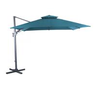 BOTANIC®-Parasol déporté orientable et inclinable bleu PROLOISIRS NH bio - 3x3m