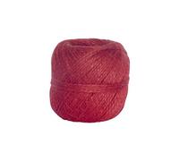 BOTANIC®-Pelote de ficelle naturelle Couleur Framboise - 100 gr / 75 m