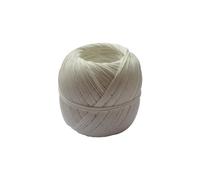 BOTANIC®-Pelote ficelle naturelle en lin blanchi - 100 gr / 75 m