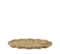 BOTANIC®-Plateau en bois naturel de manguier grand modèle - 38 x 18 cm
