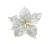 BOTANIC®-Poinsettia en soie sur clip