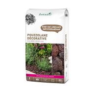 BOTANIC®-Pouzzolane rouge pour jardin de calibre 20 à 50 mm en sac de 20 L